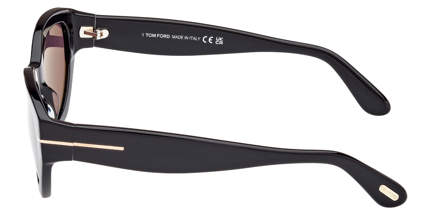 Tom Ford FT1086 PENNY 01A 55 - Shiny Black / Smoke #id:ft108601a_s:100110