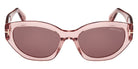 Tom Ford FT1086 PENNY 72E 55 - Shiny Light Pink / Brown #id:ft108672e_s:106100