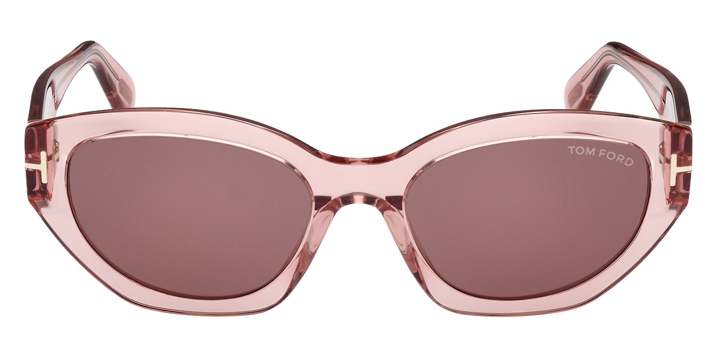 Tom Ford FT1086 PENNY 72E 55 - Shiny Light Pink / Brown #id:ft108672e_s:106100