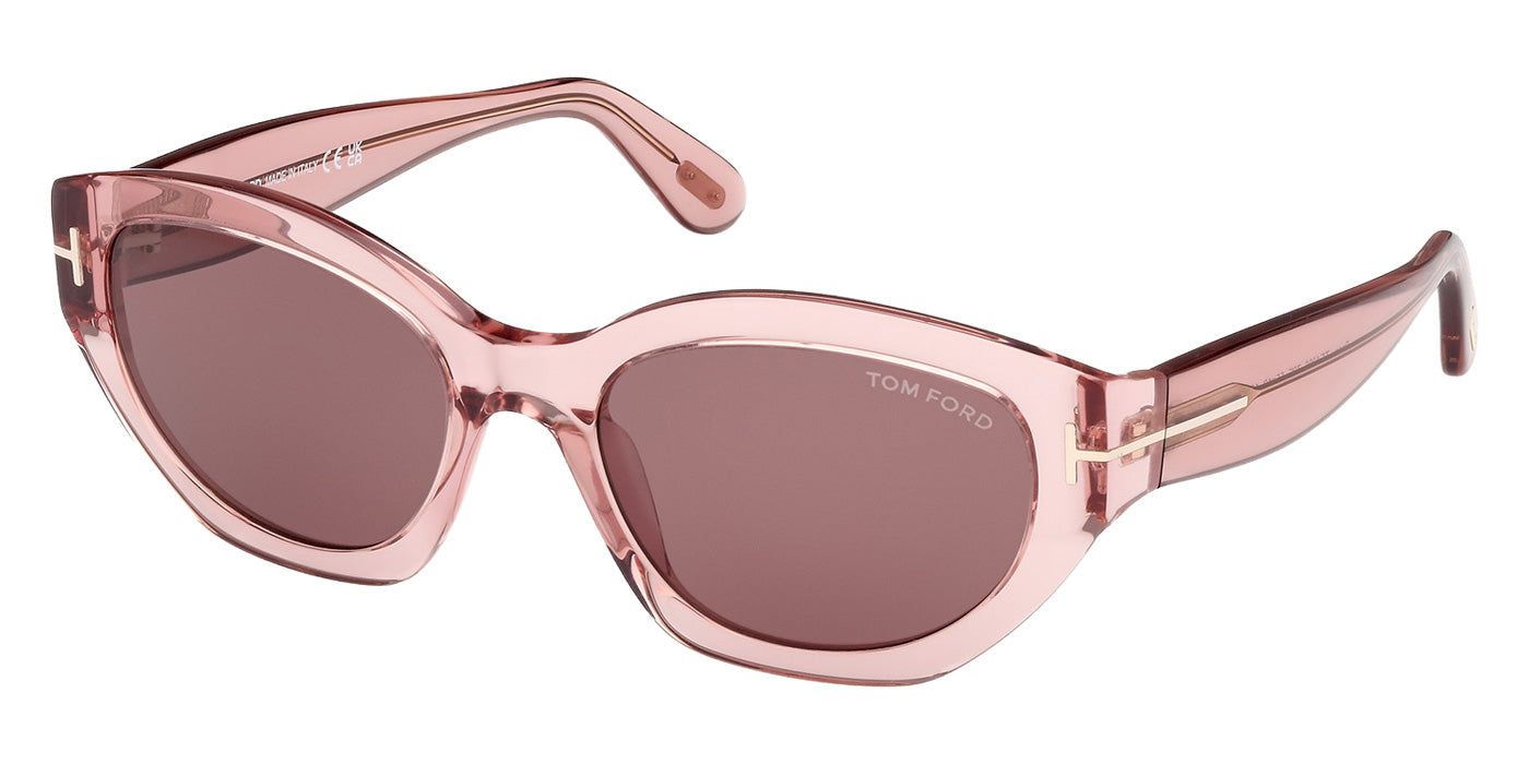 Tom Ford FT1086 PENNY 72E 55 - Shiny Light Pink / Brown #id:ft108672e_s:106105