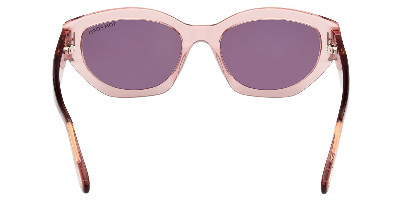 Tom Ford FT1086 PENNY 72E 55 - Shiny Light Pink / Brown #id:ft108672e_s:106120