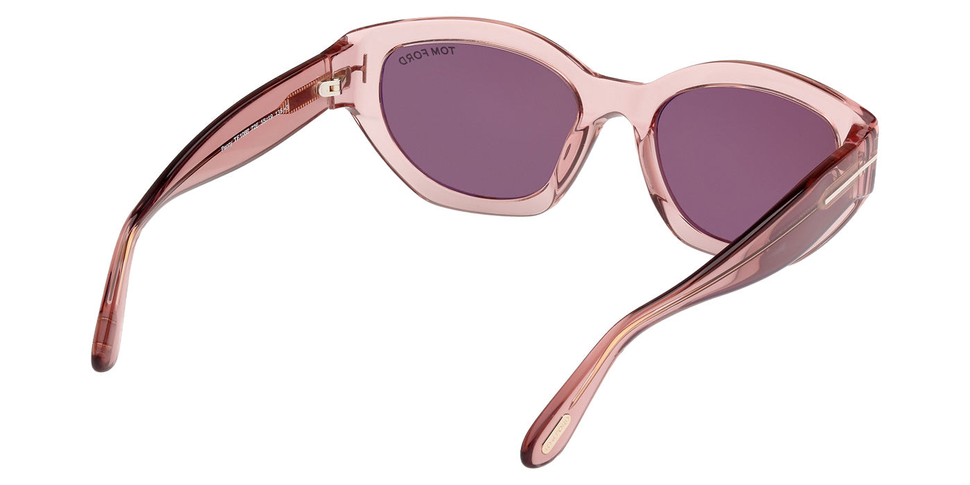 Tom Ford FT1086 PENNY 72E 55 - Shiny Light Pink / Brown #id:ft108672e_s:106125