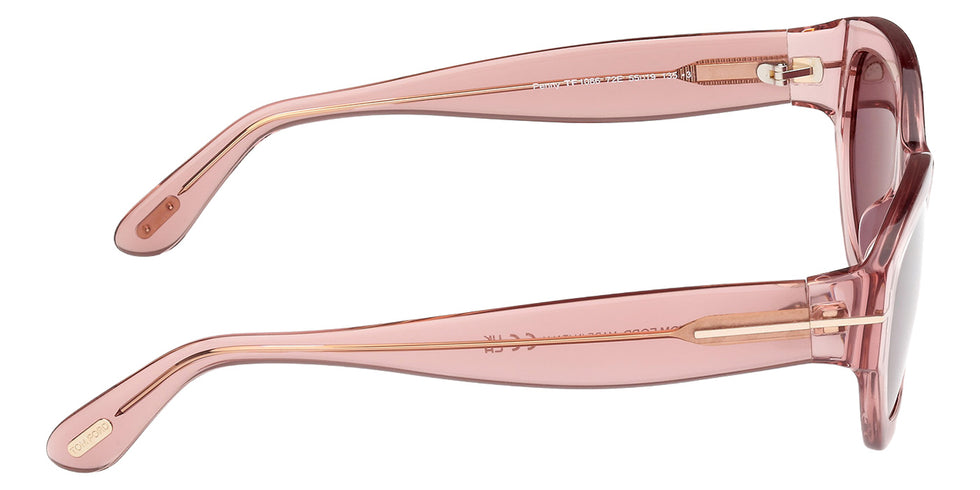 Tom Ford FT1086 PENNY 72E 55 - Shiny Light Pink / Brown #id:ft108672e_s:106130