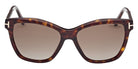 Tom Ford FT1087 LUCIA 52H 54 - Dark Havana / Brown Polarized #id:ft108752h_s:100100