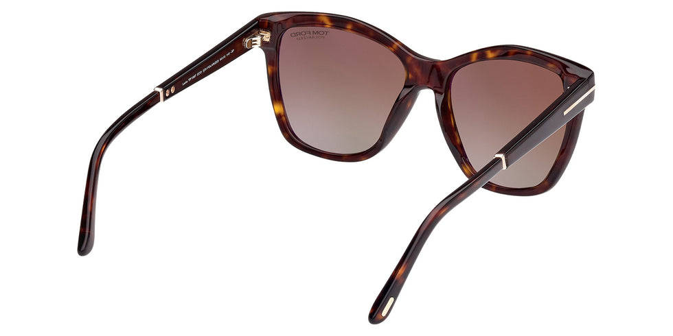 Tom Ford FT1087 LUCIA 52H 54 - Dark Havana / Brown Polarized #id:ft108752h_s:100125