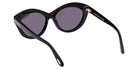 Tom Ford FT1111 TONI 01D 55 - Shiny Black / Smoke Polarized #id:ft111101d_s:100115