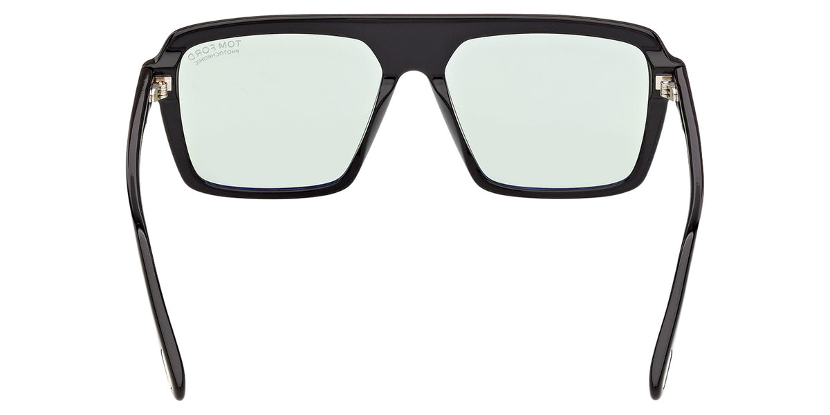 Tom Ford FT1176 VINCENT 01N 56 - Shiny Black / Green Photochromic #id:ft117601n_s:100115