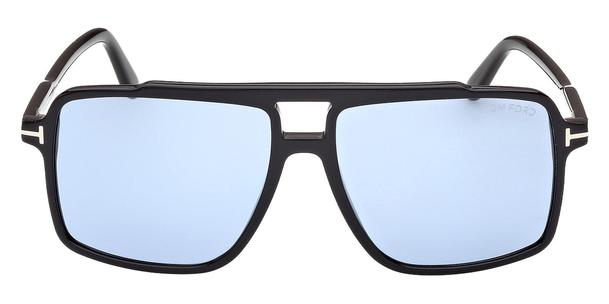 Tom Ford FT1177 KEMP 01V 59 - Shiny Black / Blue #id:ft117701v_s:100100