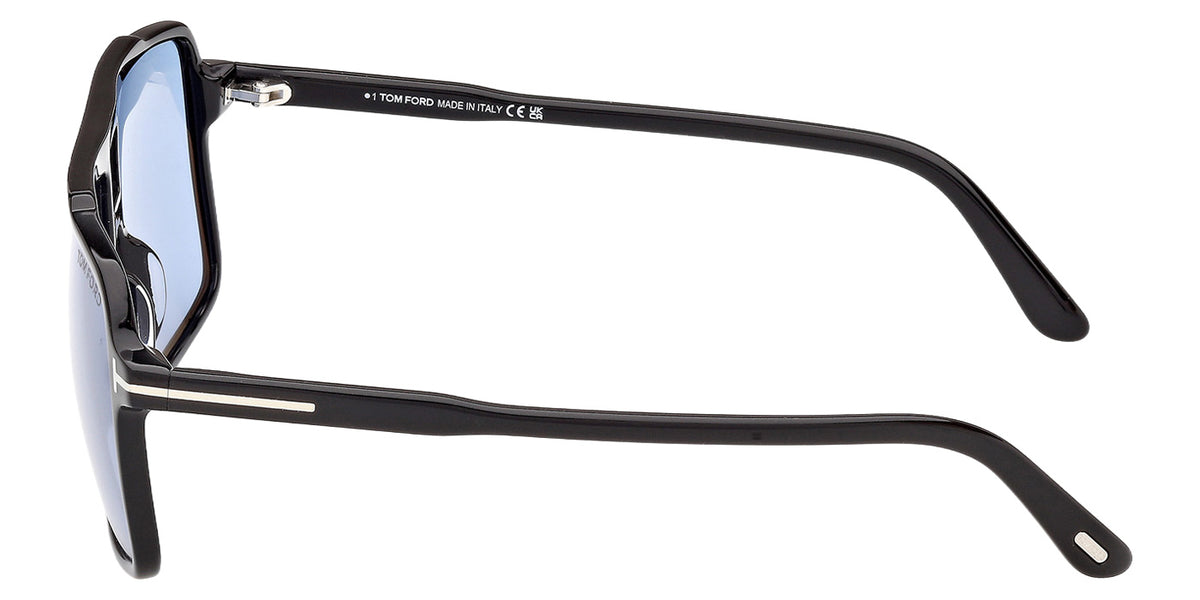 Tom Ford FT1177 KEMP 01V 59 - Shiny Black / Blue #id:ft117701v_s:100110