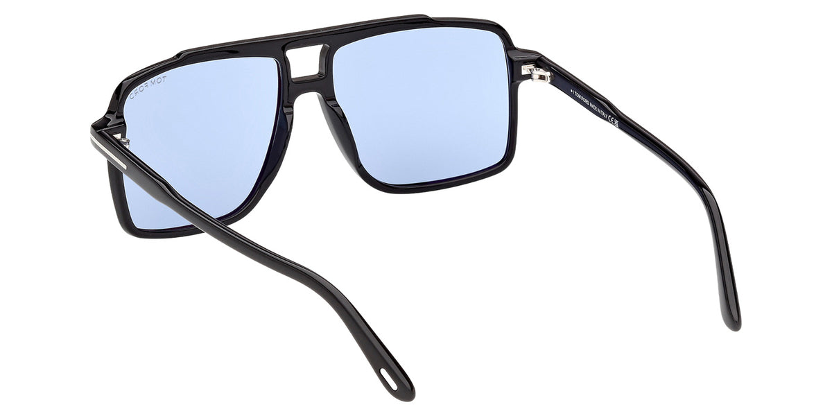 Tom Ford FT1177 KEMP 01V 59 - Shiny Black / Blue #id:ft117701v_s:100115
