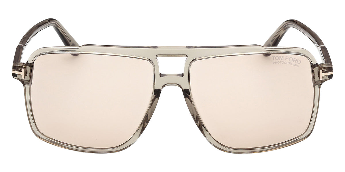 Tom Ford FT1177 KEMP 93E 59 - Shiny Light Green / Brown Photochromic #id:ft117793e_s:102100