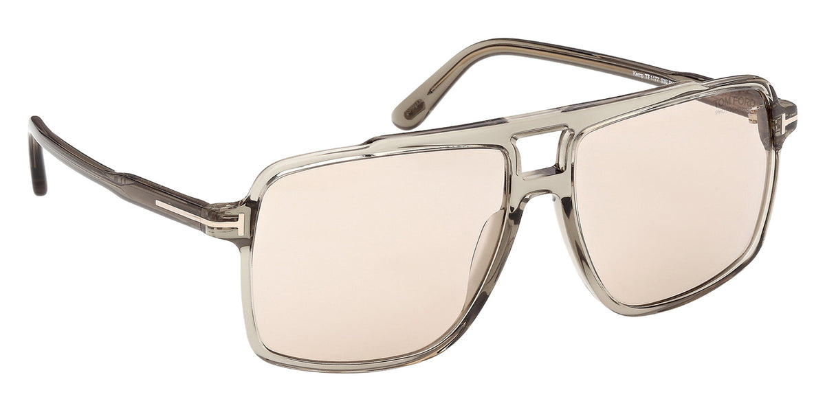 Tom Ford FT1177 KEMP 93E 59 - Shiny Light Green / Brown Photochromic #id:ft117793e_s:102135