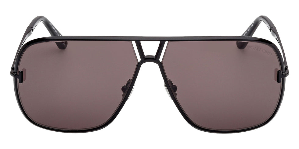 Tom Ford FT1204 STAVROS 01A 63 - Shiny Black / Smoke #id:ft120401a_s:100100