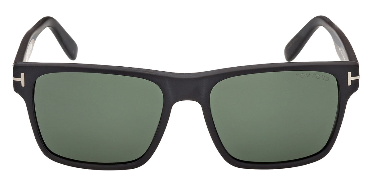 Tom Ford FT1205 CALDER 02N 55 - Matte Black / Green #id:ft120502n_s:100100
