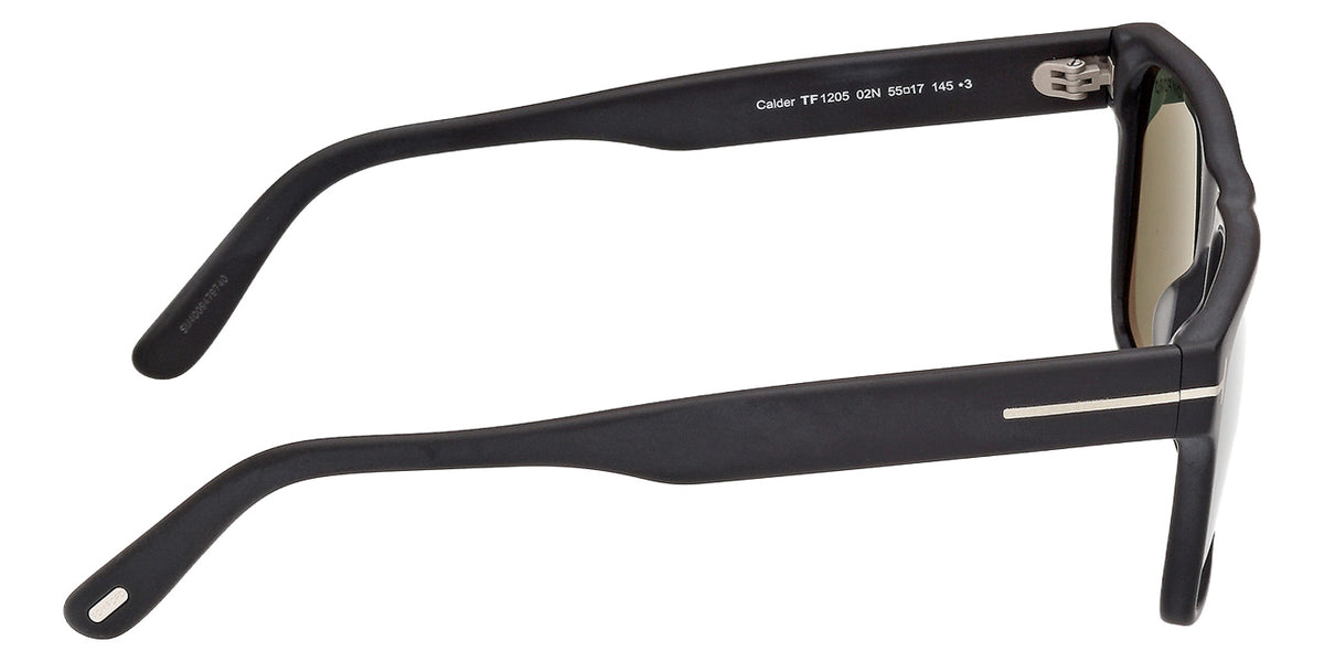 Tom Ford FT1205 CALDER 02N 55 - Matte Black / Green #id:ft120502n_s:100130