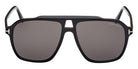Tom Ford FT1209 AUTARI 01A 56 - Shiny Black / Smoke #id:ft120901a_s:100100