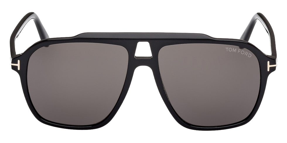 Tom Ford FT1209 AUTARI 01A 56 - Shiny Black / Smoke #id:ft120901a_s:100100