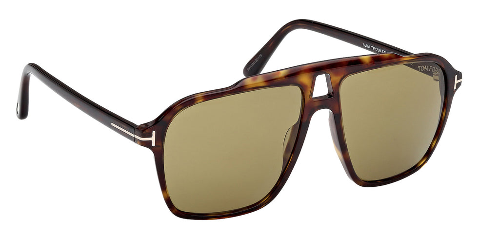 Tom Ford FT1209 AUTARI 52N 56 - Dark Havana / Green #id:ft120952n_s:102135