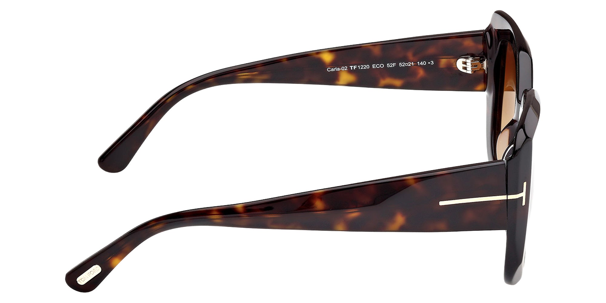Tom Ford FT1220 52F 52 - Dark Havana / Gradient Brown 52F #id:ft122052f_s:100130