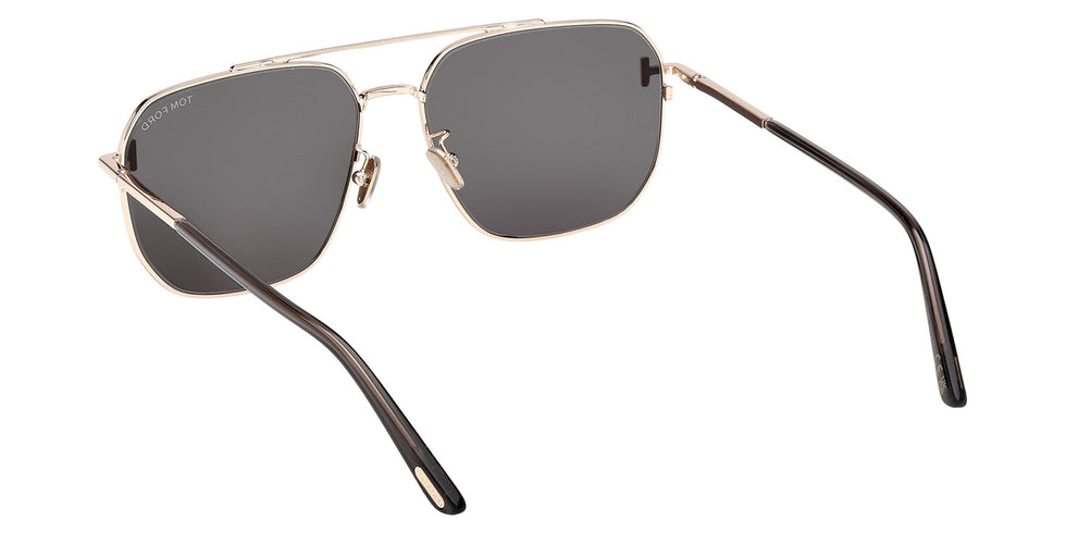 Tom Ford FT1249-K 28N 61 - Shiny Rose Gold / Green #id:ft1249k28n_s:100115