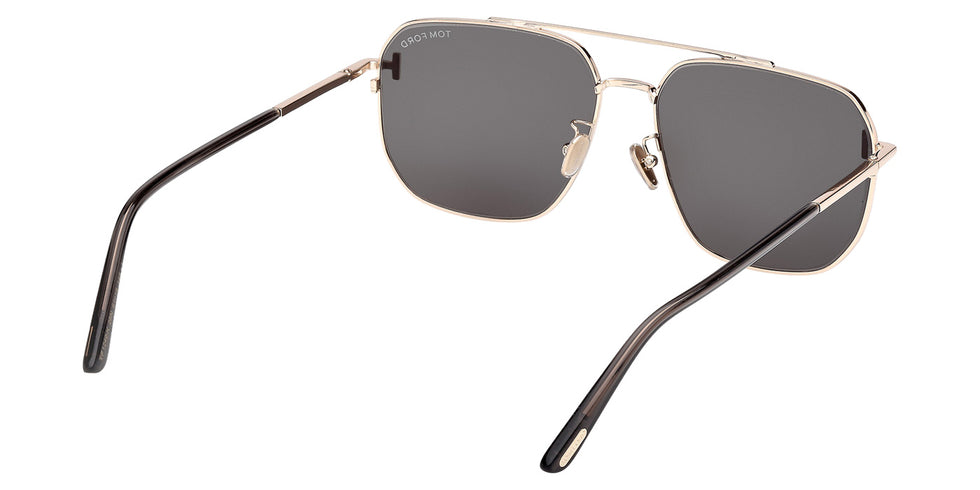 Tom Ford FT1249-K 28N 61 - Shiny Rose Gold / Green #id:ft1249k28n_s:100125