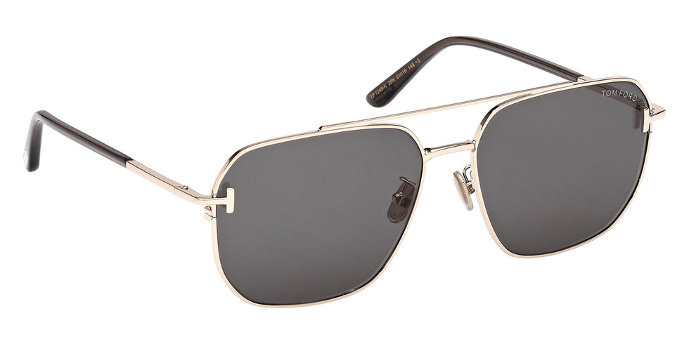 Tom Ford FT1249-K 28N 61 - Shiny Rose Gold / Green #id:ft1249k28n_s:100135