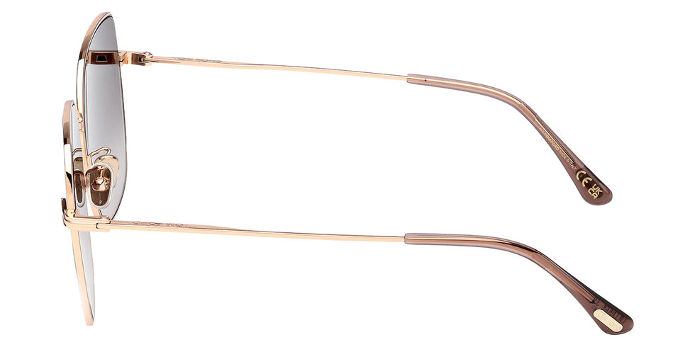 Tom Ford FT1250-K 33B 59 - Shiny Pink Gold / Gradient Smoke #id:ft1250k33b_s:100110