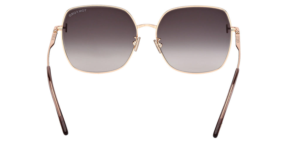 Tom Ford FT1250-K 33B 59 - Shiny Pink Gold / Gradient Smoke #id:ft1250k33b_s:100120