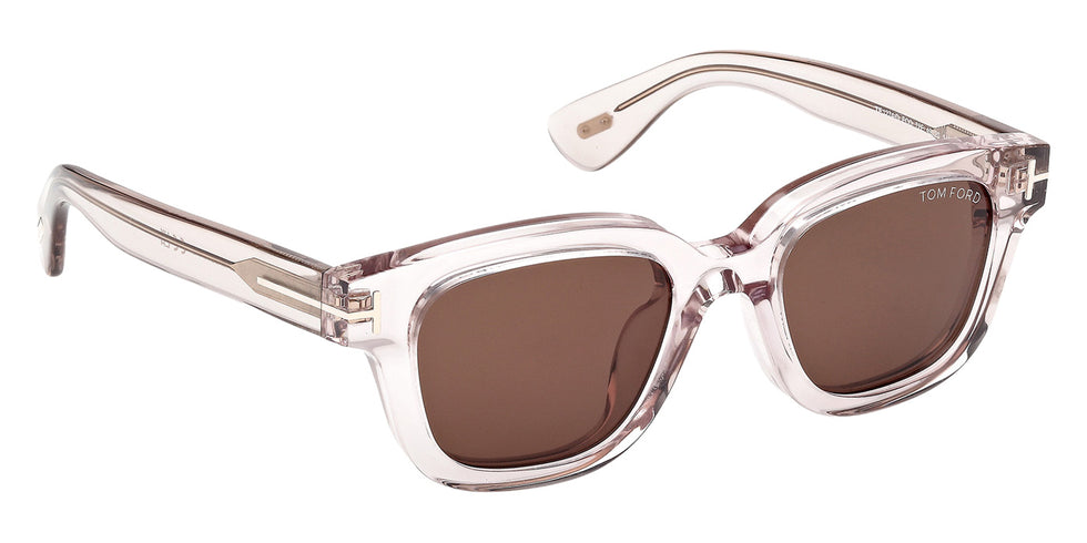 Tom Ford FT1274-D 72E 49 - Shiny Light Pink / Brown #id:ft1274d72e_s:102135