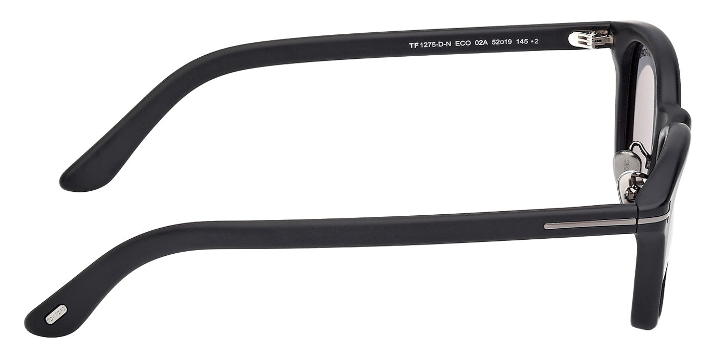 Tom Ford FT1275-D-N 02A 52 - Shiny Black / Smoke #id:ft1275dn02a_s:100130