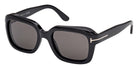 Tom Ford FT1283 NATALIA-02 01A 52 - Shiny Black / Smoke #id:ft128301a_s:100105