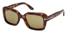 Tom Ford FT1283 NATALIA-02 53N 52 - Blonde Havana / Green #id:ft128353n_s:104105