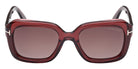 Tom Ford FT1283 NATALIA-02 69T 52 - Shiny Bordeaux / Gradient Bordeaux #id:ft128369t_s:106100