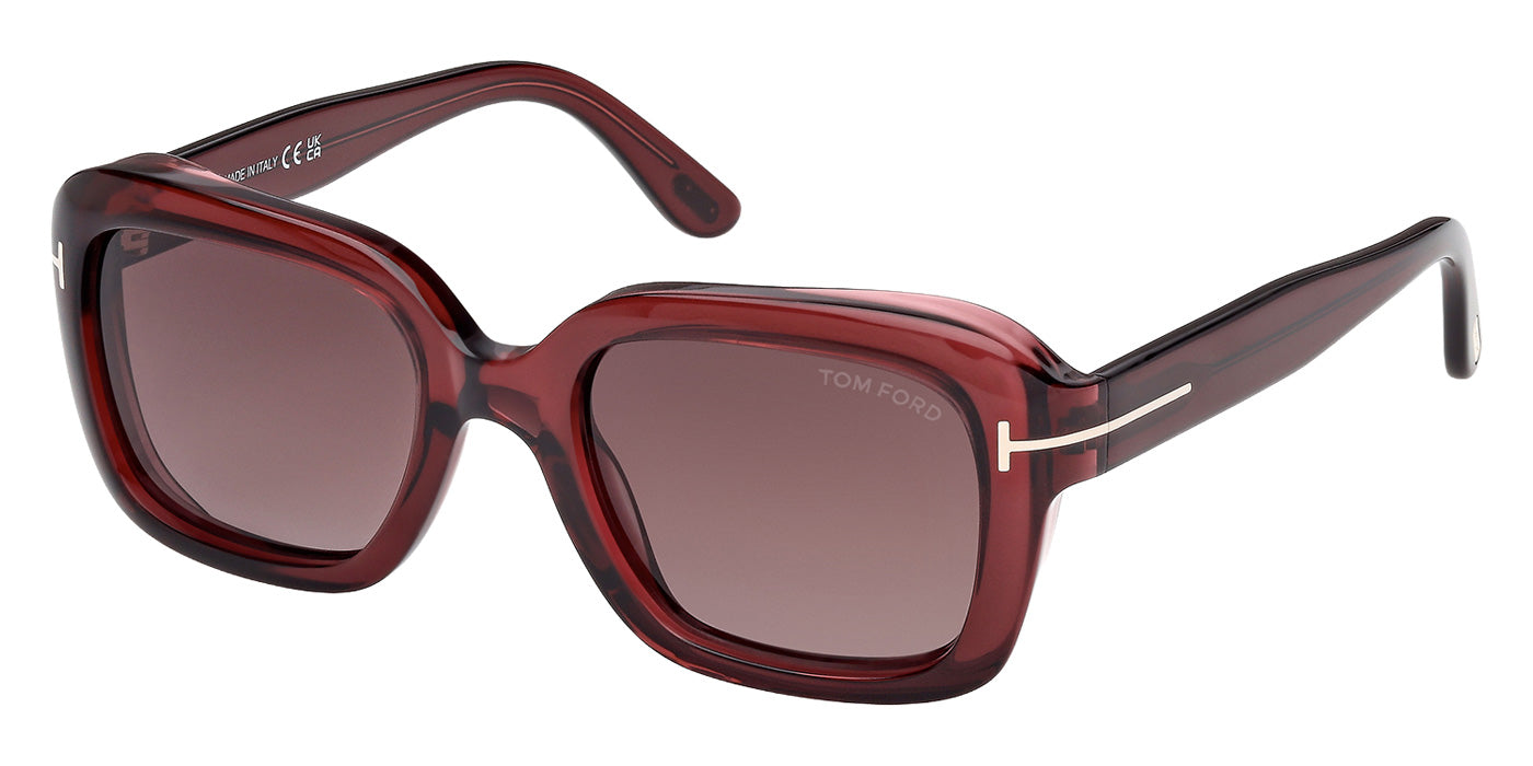 Tom Ford FT1283 NATALIA-02 69T 52 - Shiny Bordeaux / Gradient Bordeaux #id:ft128369t_s:106105