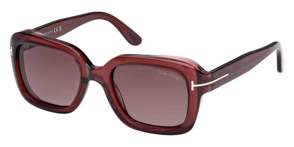 Tom Ford FT1283 NATALIA-02 69T 52 - Shiny Bordeaux / Gradient Bordeaux #id:ft128369t_s:106105