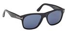 Tom Ford FT1284 MARLON-02 01V 55 - Shiny Black / Blue #id:ft128401v_s:100135