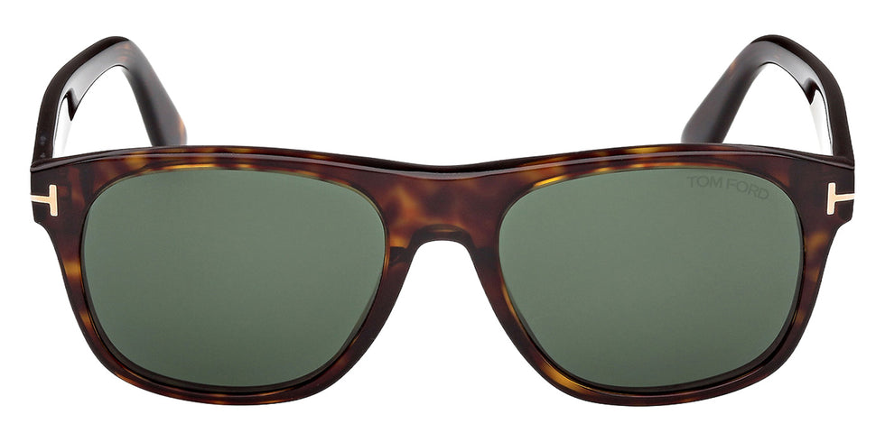 Tom Ford FT1284 MARLON-02 52N 55 - Dark Havana / Green #id:ft128452n_s:102100