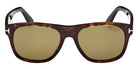 Tom Ford FT1284 MARLON-02 52R 55 - Dark Havana / Green Polarized #id:ft128452r_s:104100