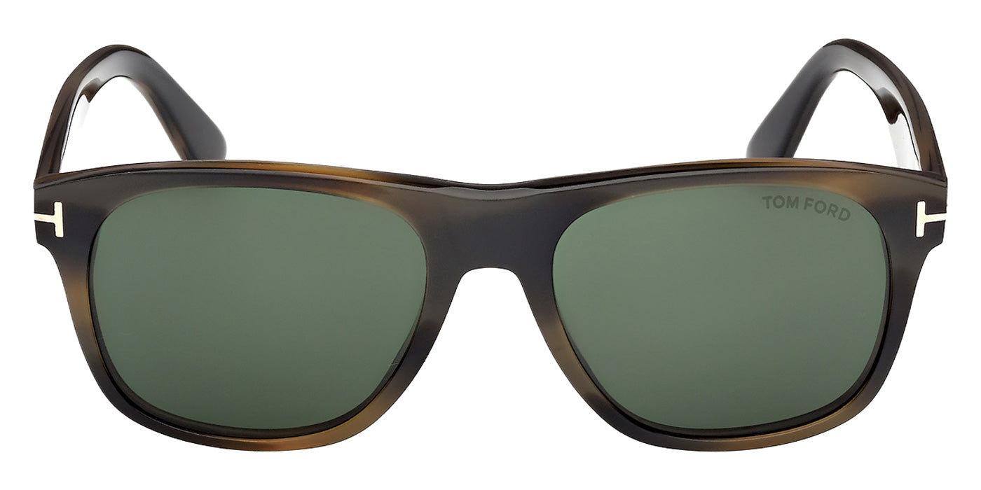 Tom Ford FT1284 MARLON-02 55N 55 - Colored Havana / Green #id:ft128455n_s:106100