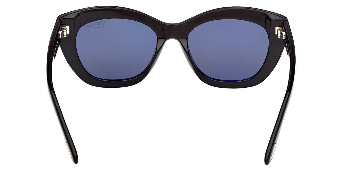 Tom Ford FT1285 LINDA-02 01D 53 - Shiny Black / Smoke Polarized #id:ft128501d_s:102120