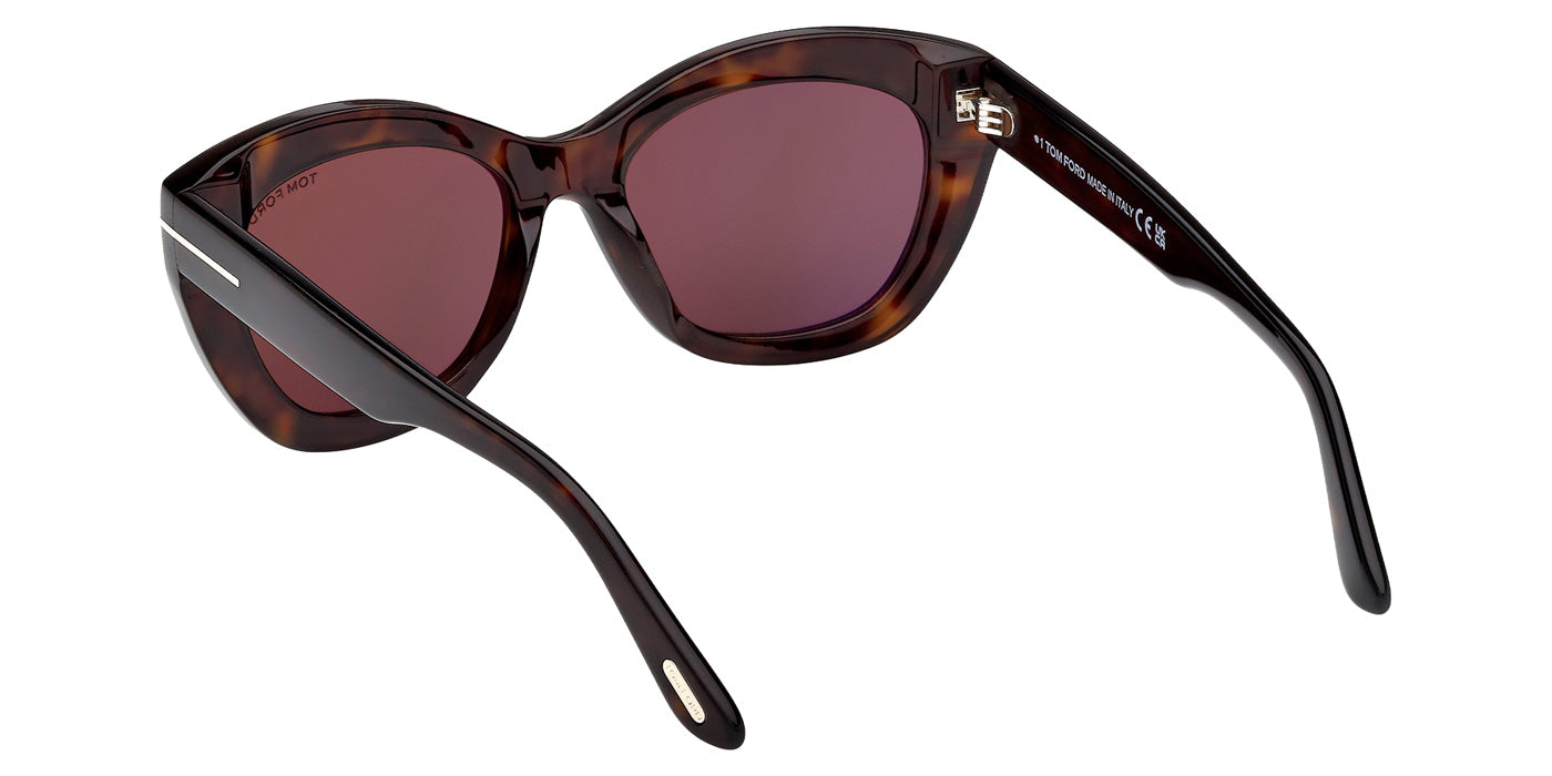 Tom Ford FT1285 LINDA-02 52E 53 - Dark Havana / Brown #id:ft128552e_s:108115