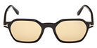 Tom Ford FT1301 01E 51 - Shiny Black / Brown Photochromic 01E #id:ft130101e_s:100100