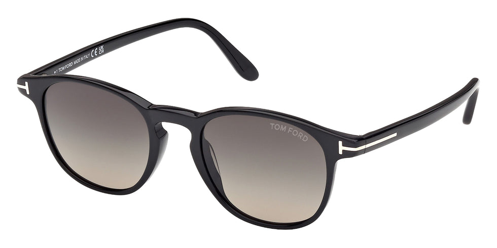 Tom Ford FT1302 01B 50 - Shiny Black / Gradient Smoke 01B #id:ft130201b_s:100105