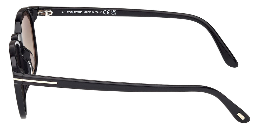 Tom Ford FT1302 01B 50 - Shiny Black / Gradient Smoke 01B #id:ft130201b_s:100110