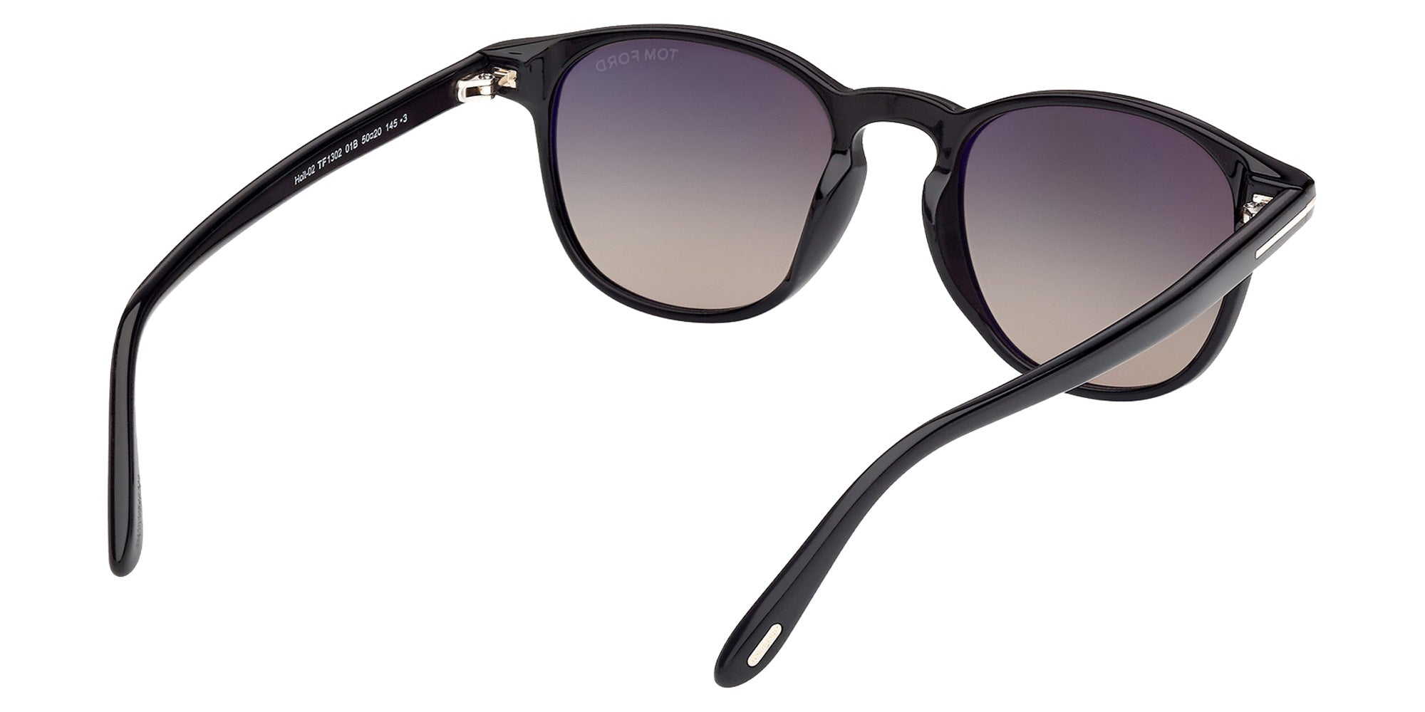 Tom Ford FT1302 01B 50 - Shiny Black / Gradient Smoke 01B #id:ft130201b_s:100125