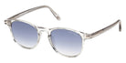 Tom Ford FT1302 HOLT-02 20W 50 - Shiny Gray / Gradient Blue #id:ft130220w_s:100105