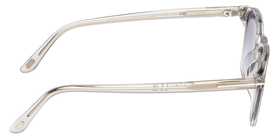 Tom Ford FT1302 HOLT-02 20W 50 - Shiny Gray / Gradient Blue #id:ft130220w_s:100130