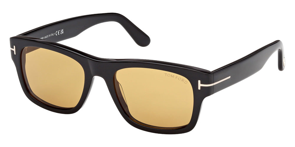 Tom Ford FT1303 SMITH-02 01E 55 - Shiny Black / Brown #id:ft130301e_s:100105