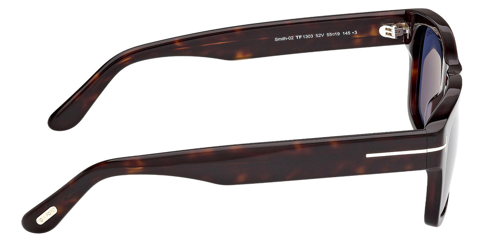 Tom Ford FT1303 52V 55 - Dark Havana / Blue 52V #id:ft130352v_s:102130