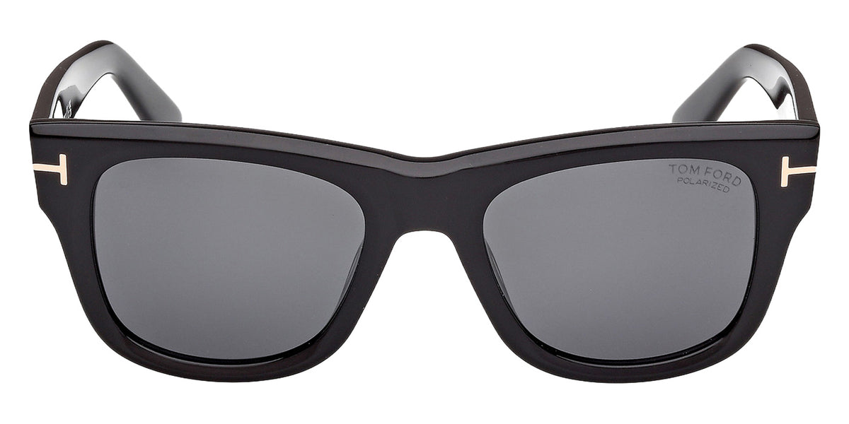 Tom Ford FT1304 FINN-02 01D 53 - Shiny Black / Smoke Polarized #id:ft130401d_s:100100
